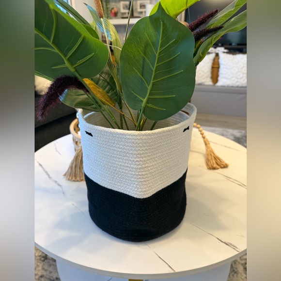 MIA ME’LANGE Foldable Cotton Basket - Picture 3 of 13